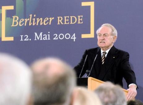 Bundespräsident Rau: "Berliner Rede" 2004