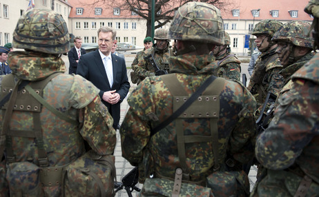 Bundespräsident beim Wachbataillon beim Bundesministerium der Verteidigung