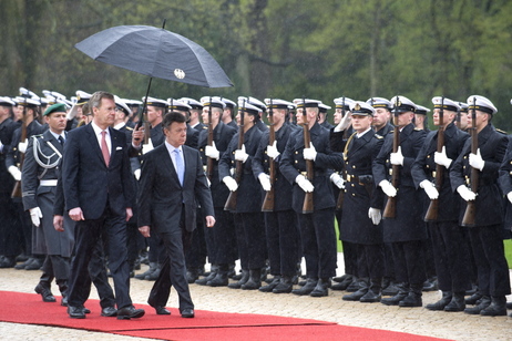 Bundespräsident Christian Wulff in Schloss Bellevue