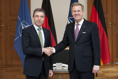 Bundespräsident Christian Wulff in Schloss Bellevue