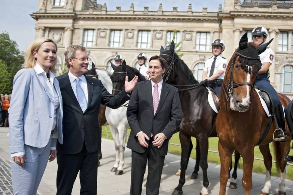 Antrittsbesuch in Niedersachsen - Antrittsbesuch von Bundespräsident Christian Wulff in Niedersachsen