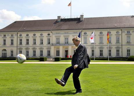 Bundespräsident Christian Wulff in Schloss Bellevue