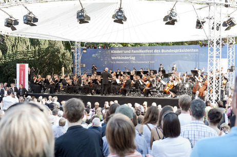 Konzert des Bundesjugendorchesters auf der Parkbühne