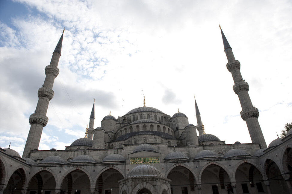 Bild der Sutanahmet-Moschee (Blaue Moschee) in Istanbul 