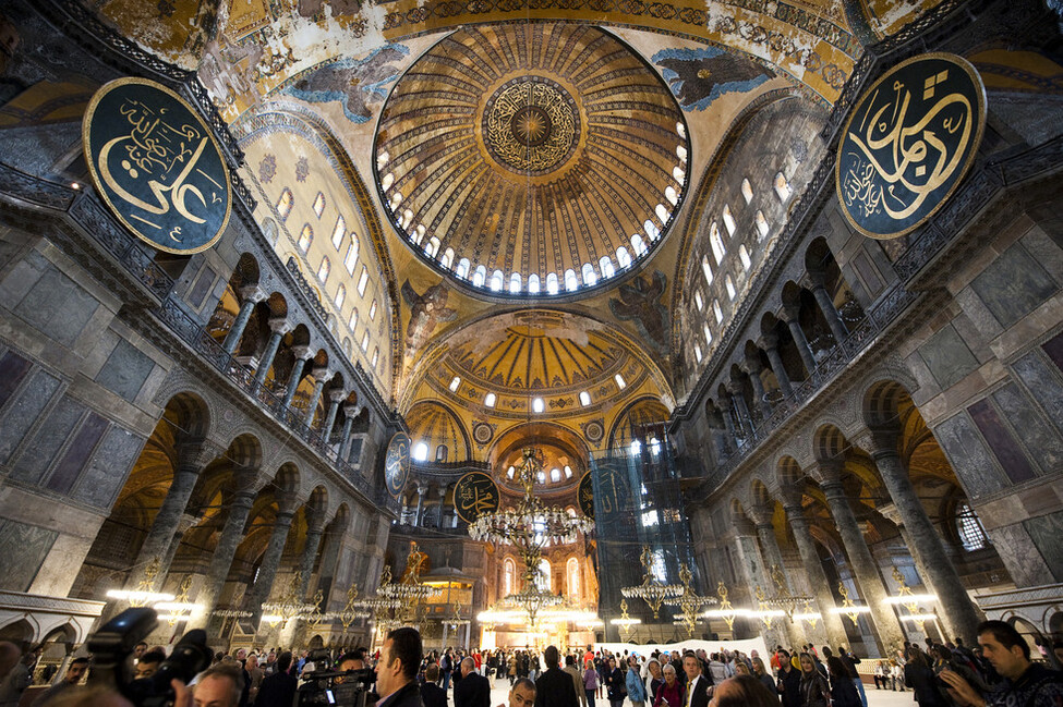 Bild der Hagia-Sophia-Kirche in Istanbul 