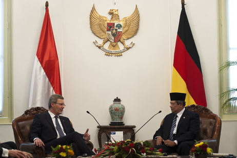  Bundespräsident Christian Wulff im Gespräch mit Staatspräsident Susilo Bambang Yudhoyono