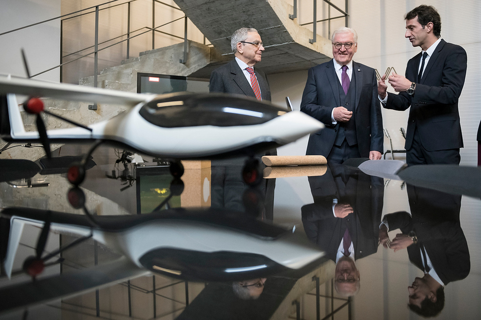 Bundespräsident Frank-Walter Steinmeier besucht den Wissenschafts- und Technologiepark der Universität Porto (UPTEC) anlässlich des offiziellen Besuchs in der Portugiesischen Republik  