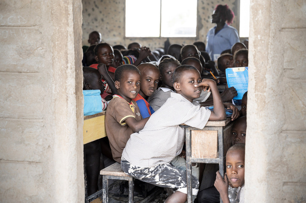 Besuch der Al Nuur Grundschule in Kakuma während des Staatsbesuchs in der Republik Kenia.