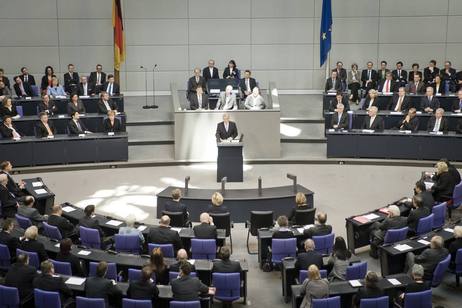 Rede von Bundespräsident Joachim Gauck nach seiner Vereidigung bei einer gemeinsamen Sitzung der Mitglieder des Deutschen Bundestages und des Bundesrates