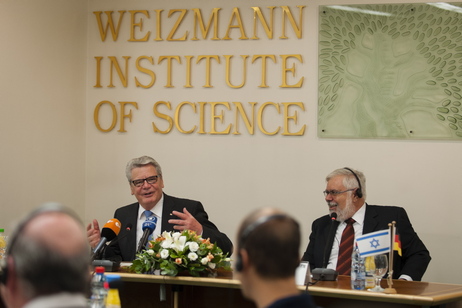 Besuch im Weizmann-Institut für Wissenschaften