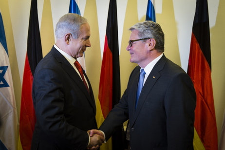 Gespräch mit Israels Ministerpräsident Benjamin Netanjahu