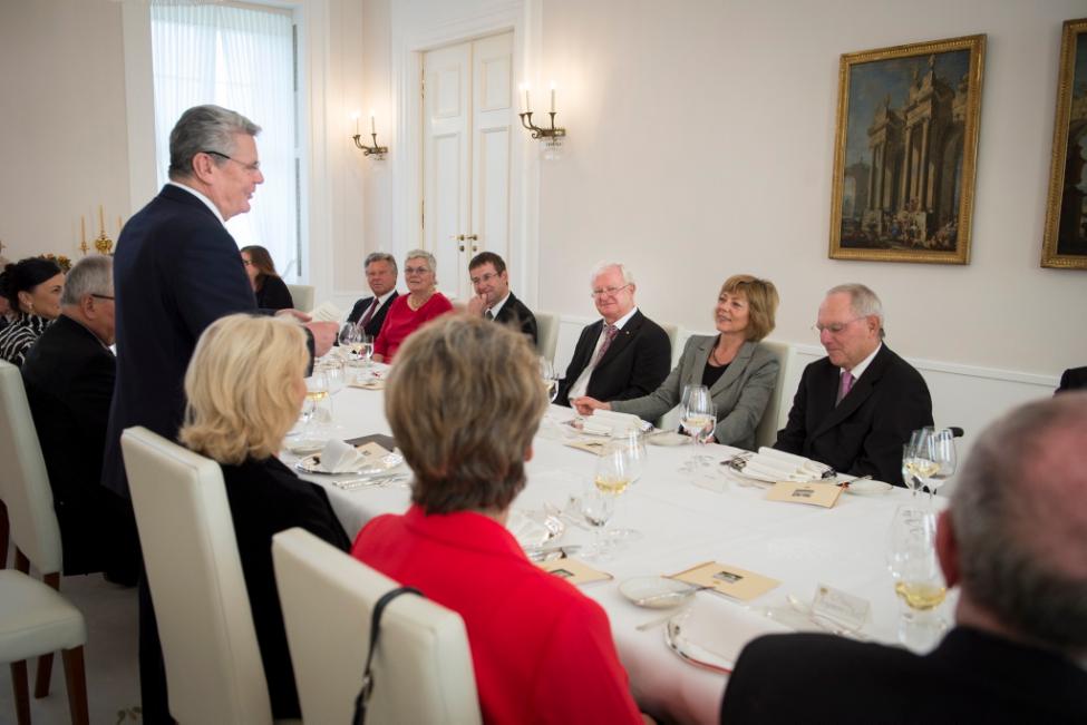 Bundespräsident Joachim Gauck bei seiner Ansprache