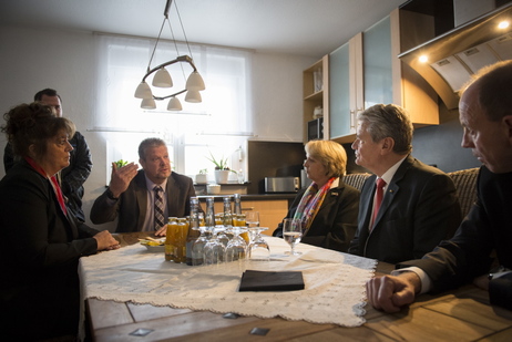 Besuch bei einer Familie in der historischen Arbeitersiedlung Welheim