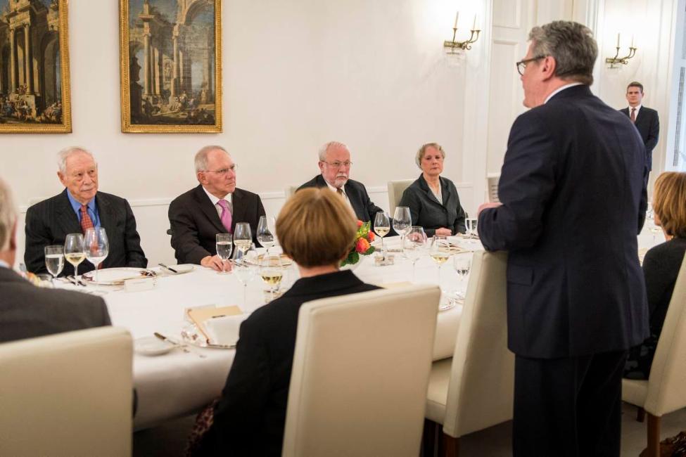 Bundespräsident Joachim Gauck bei seiner Ansprache