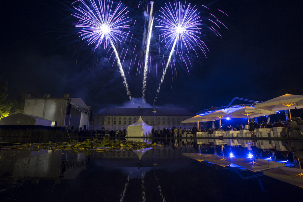 Feuerwerk zum Abschluss des Bürgerfests