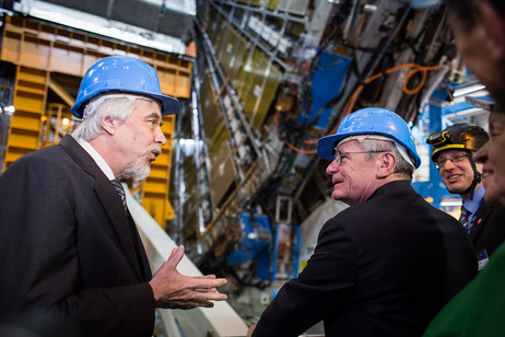 Offizieller Besuch in der Schweizerischen Eidgenossenschaft - Besichtigung des Kernforschungszentrums CERN