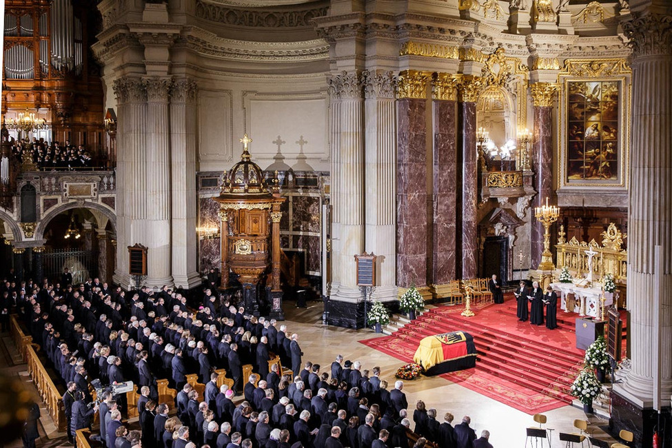 Trauergottesdienst im Berliner Dom anlässlich des Staatsaktes für Bundespräsident a.D. Richard von Weizsäcker