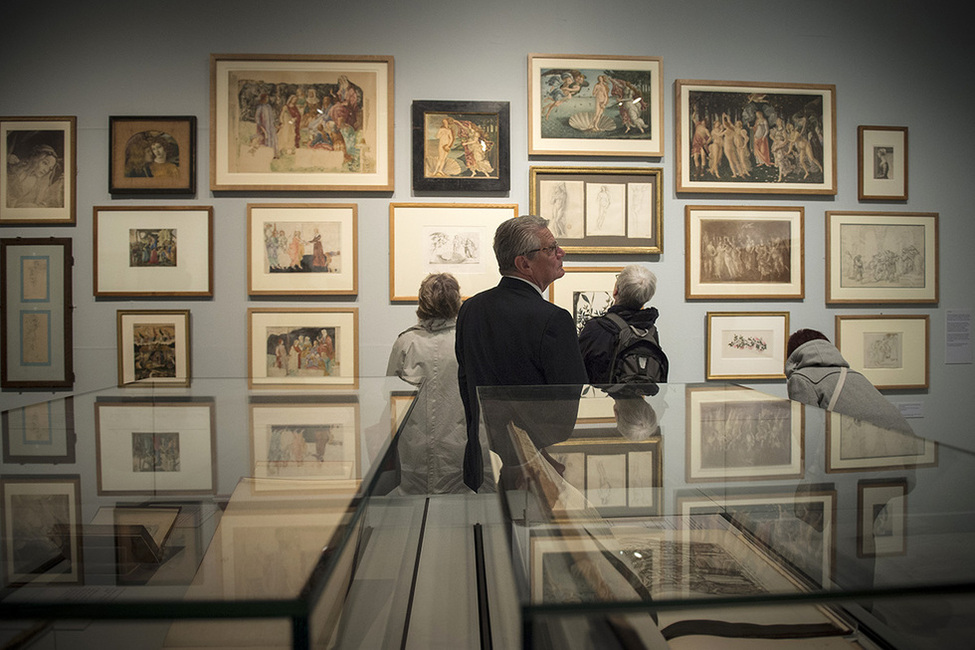 Bundespräsident Joachim Gauck besucht das Victoria and Albert Museum in London anlässlich seiner Reise in das Vereinigte Königreich 