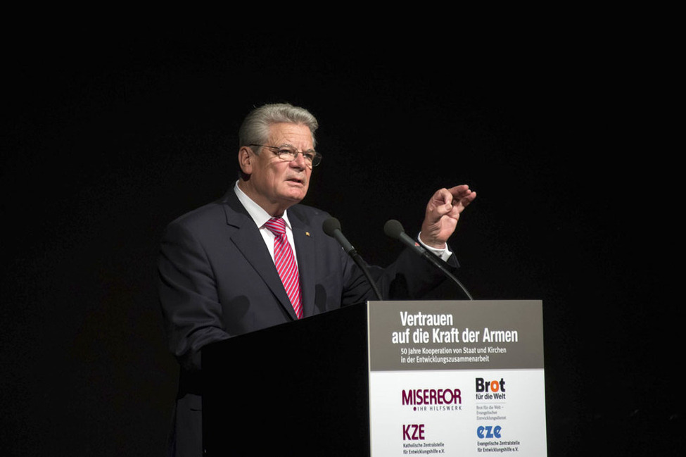 Bundespräsident Joachim Gauck