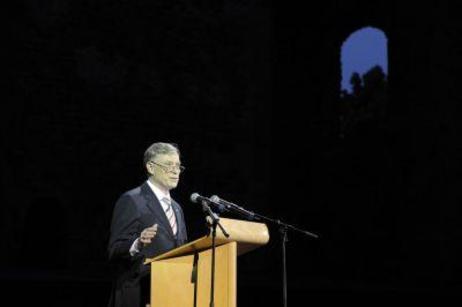 Bundespräsident Horst Köhler am Rednerpult