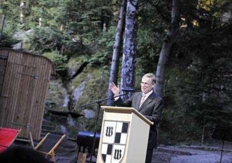 Bundespräsident Horst Köhler am Rednerpult