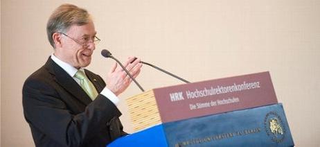 Bundespräsident Horst Köhler am Rednerpult