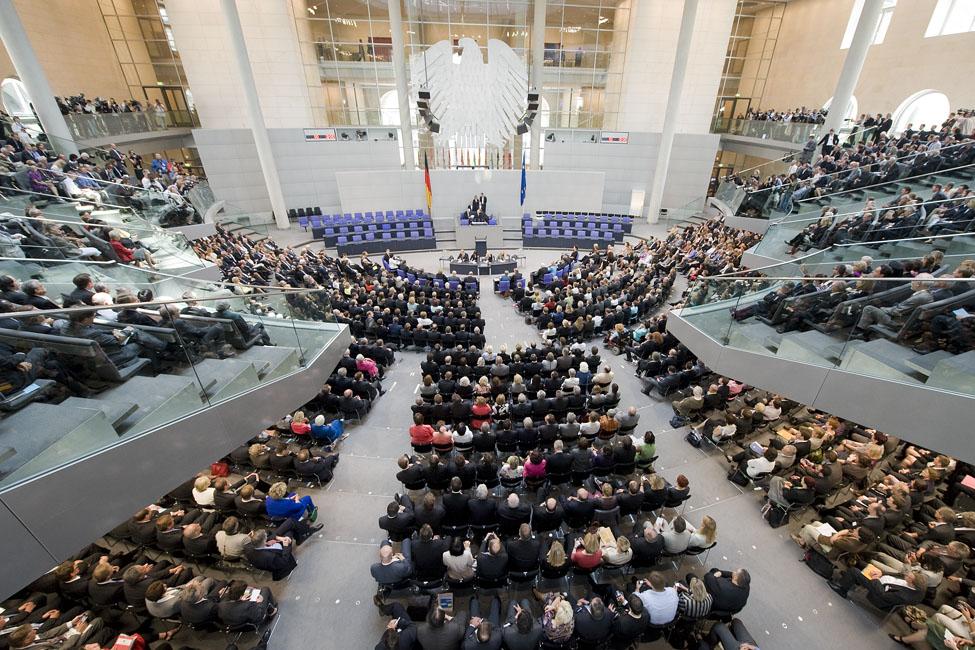 Blick in den Bundestag bei der Bundesversammlung (Archiv)