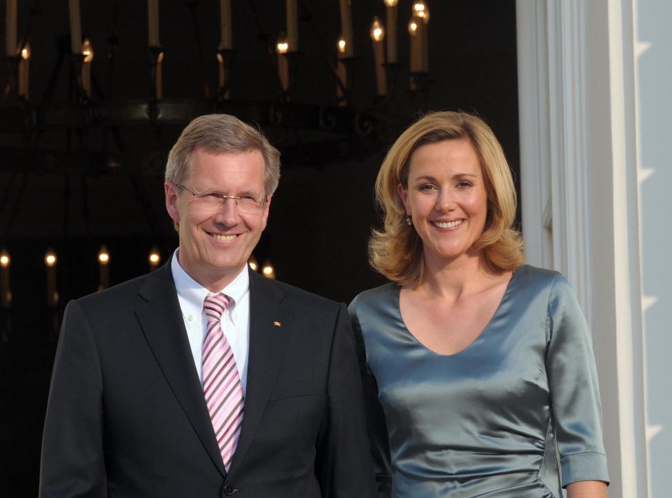 Nahaufnahme von Bettina und Christian Wulff