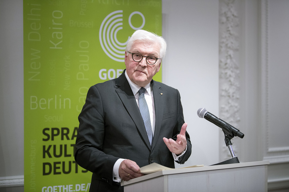 Www Bundespraesident De Der Bundesprasident Reden Wiedereroffnung Des Goethe Instituts