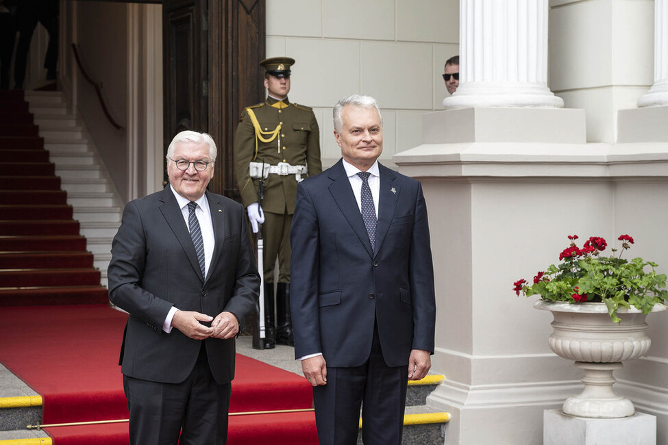 Der Bundespräsident trifft den Präsidenten der Republik Litauen, Gitanas Nausėda