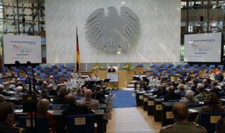 Blick in den ehemaligen Deutschen Bundestag
